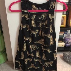 Forever 21 Leopard Shift Dress